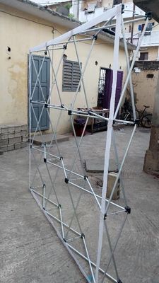 Tension Fabric Pop Up Display Backdrop Stand 3x4 For Wall Advertising Exhibition