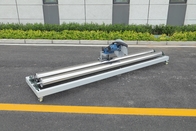 3m length semi-automatic Roll Cutting Machine for flex banner,sticker roll