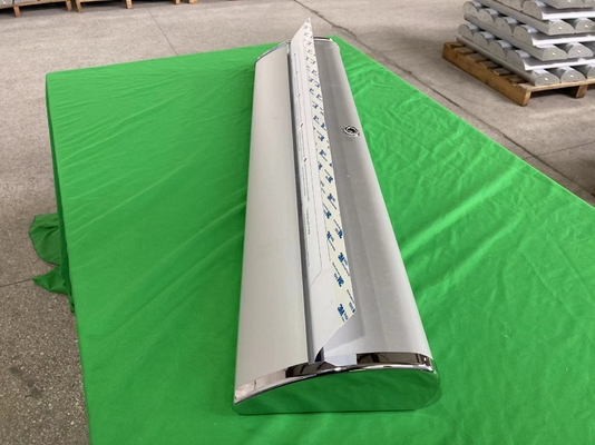 Wide base Aluminum Roll Up banner Stand 85x200cm for Printed Display Exhibition Show Sign Stand