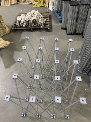 Tension Fabric Pop Up Display Backdrop Stand 3x4 For Wall Advertising Exhibition