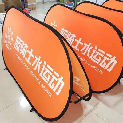 Advertising Event Custom Printed Pop Up A Frame Banner For Sports Advertising