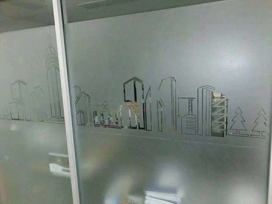 Privacy protect window film pvc frosted sticker for glass decoration