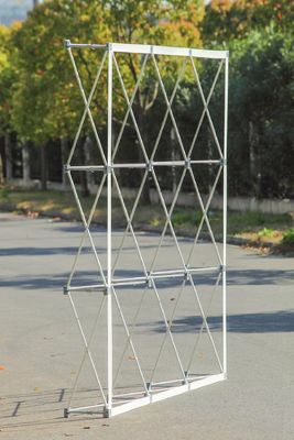 Portable POP Up Backdrop Banner Stand 3x3 For Event Advertising