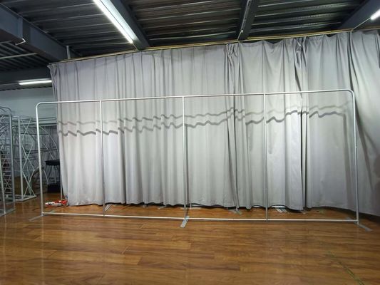 8FT 10FT 20FT Ausstellung Messe Roll Pull-up Pop-up Display Wand Stand Stretch Spannung Stoff Hintergrund Display Banner Ständer