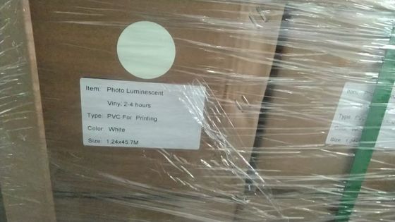 Eco-Solvent/Lösungsmittel/UV-Druck Reflektierende Vinyl-Aufkleber mit Leuchteffekt im Dunkeln und UV-Beständigkeit