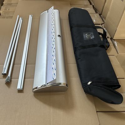 Breitplatte Rückziehbare Roller Werbung Aluminiumbanner Stehen Rollen bis Anzeige 85x200cm