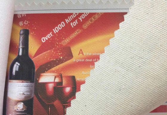 Eco-solvent printable 100% Cotton Canvas 380g White/yellow Blank Canvas for Art Painting